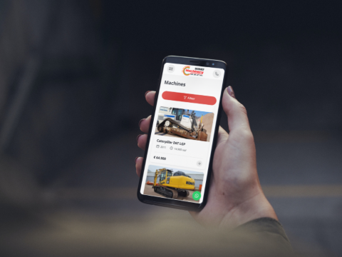 Wimo Machinery smartphone