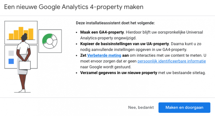 Nieuwe property aanmaken