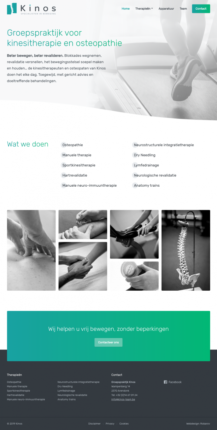 Kinos Kinesitherapie En Osteopathie Arendonk